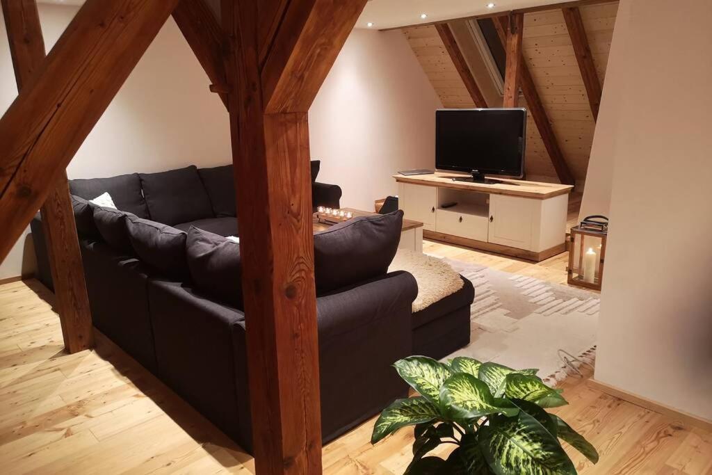 Ruhig Gelegene, Top Moderne Ferienwohnung - Hot Tub Und Sauna Gegen Aufpreis Neuhaus an Der Eger Exteriör bild