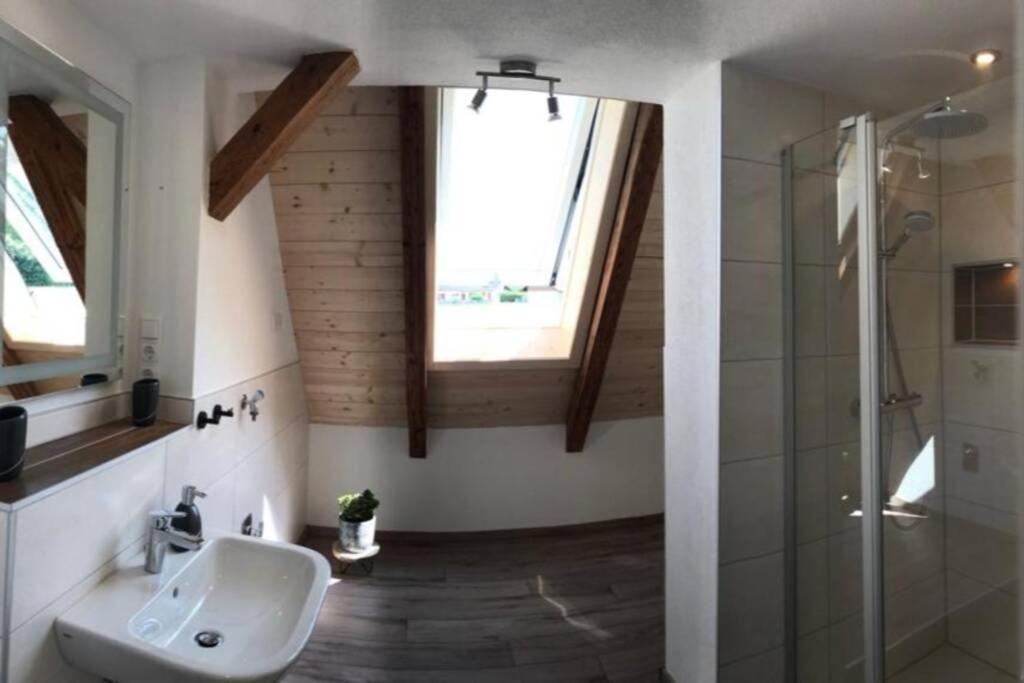 Ruhig Gelegene, Top Moderne Ferienwohnung - Hot Tub Und Sauna Gegen Aufpreis Neuhaus an Der Eger Exteriör bild
