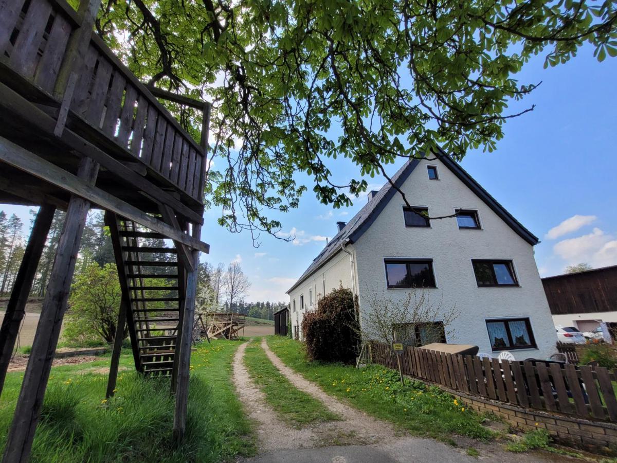 Ruhig Gelegene, Top Moderne Ferienwohnung - Hot Tub Und Sauna Gegen Aufpreis Neuhaus an Der Eger Exteriör bild